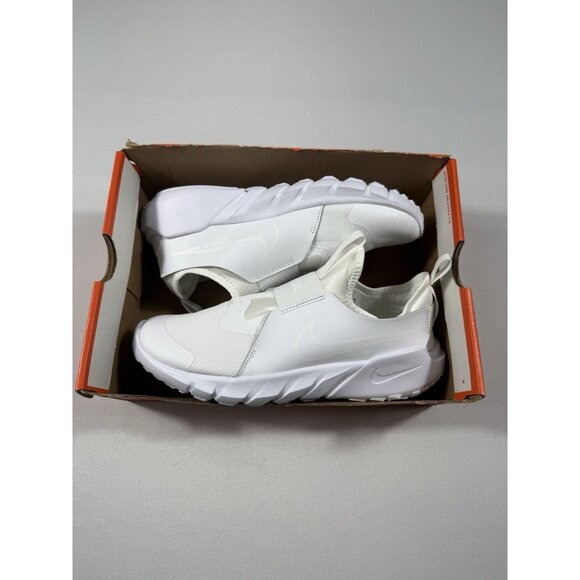 Nike Other - New Youth Size 7Y (GS) - Nike Flex Runner 2 Low Triple White DJ6038 100